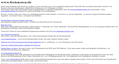 Desktop Screenshot of freienoten.de